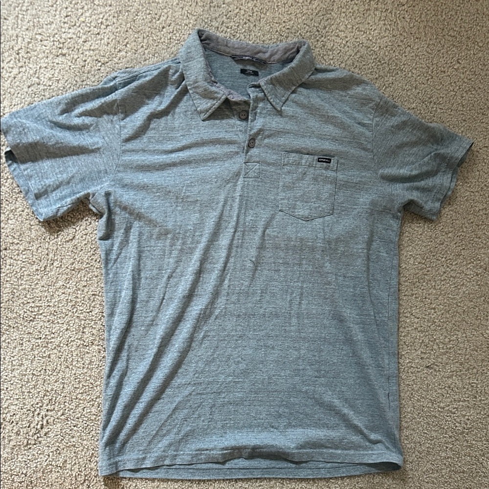 O'Neill Heather Gray Polo Shirt